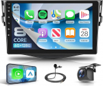 Rimoody 8 Core 6G + 128G 9-tolline autoraadio Android Toyota RAV4 2007-2012 koos Carplay juhtmevaba Android autoga 360&deg; panoraamvaatega navigatsioon GPS peeglilink Bluetooth FM/RDS/EQ roolijuhtimine