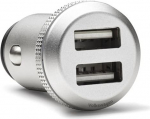 Volkswagen 000051443D Laadimisadapter USB Dual 12 V pistikupesa laadija alumiiniumist