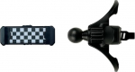 Autotelefoni hoidik, Mini Cooper R50/R52/R53 &uuml;mmargune &otilde;huventilatsiooni telefonihoidik iPhone'ile ja nutitelefonidele, k&auml;ed-vabad k&auml;epide (Checker)