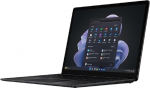 Microsoft Surface Laptop 5, 13,5-tolline (i5/8GB/512GB, Windows 11 Pro) must DE, &auml;riotstarbeline
