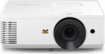 ViewSonic PA700W projektor, 4500 ANSI luumenit, WXGA 1280 x 800, kontrastsus 12 500:1, pildi suurus kuni 300 tolli, HDMI x2, automaatne trajektoorikorrigeerimine +/-40&deg;, 3 W k&otilde;lariga.