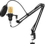 V8 helikaart koos kondensaator-mikrofoniga, BM800 kondensaator-mikrofon stuudiosalvestuskomplektid Reguleeritav alus helikaardile Live Audio Mixer kaasaskantav salvestuskonsool Stu