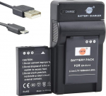 DSTE EN-EL12 Li-ioon aku (2-pakk) ja Micro USB laadija Sobib Nikon Coolpix P300 P310 P330 P340 S31 S70 S610 S620 S630 S640 S800c jaoks.