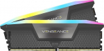 Corsair VENGEANCE RGB DDR5 64GB (2x32GB) DDR5 6000MHz CL40 AMD EXPO Intel XMP iCUE &uuml;hilduv arvutim&auml;lu - Hall (CMH64GX5M2B6000Z40)