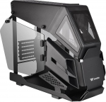Thermaltake AH T200 Helikopteri stiilis avatud raamiga karastatud klaasist p&ouml;&ouml;rduksega mikrokapp CA-1R4-00S1WN-00