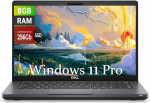 Dell Latitude 5400 Business Laptop, 14" FHD (1920x1080), Intel Core i5-8350 1.7GHz, 8GB DDR4 RAM, 256GB SSD, USA paigutus, Windows 11 Pro (uuendatud)
