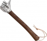 Roostevabast terasest k&auml;si haamer v&auml;ike haamer puidust k&auml;epidemega k&auml;si riistvara t&ouml;&ouml;riist aiandus kodumajapidamises auto v&auml;ljas telkimine p&ouml;idla pea