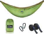 XXL Premium Outdoor Camping Hammock 2 inimesele koos XXL kinnitus ja peatamine Travel Hammock Ultralighti