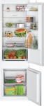 Bosch KIV87NSE0 Series 2 sisseehitatud k&uuml;lmik-s&uuml;gavk&uuml;lmik, 177,5 x 56 cm s&uuml;vendiga 200 l jahutus ja 70 l s&uuml;gavk&uuml;lmik, keskkonnas&otilde;bralik &otilde;huringlus, &uuml;htlane valgustus
