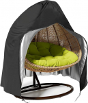 Double Patio rippuv tool Cover - Swinging Veekindel Heavy Duty aia m&ouml;&ouml;bel rotangist rotangist aiam&ouml;&ouml;bli Cover 230x200cm