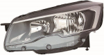 PEUGEOT 508 10->14 lamp R H7/H7 electro DEPO (right)