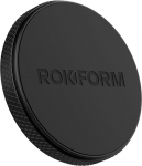 Rokform - Low Pro Magnetic Phone Mount, 1-tolline mobiiltelefoni magnet auto jaoks, 3M VHB kleepuv kinnitus kinnitub peaaegu igale tasasele pinnale, mis &uuml;hildub k&otilde;igi korpustega (must)