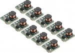 hankimise kaart DC Boost Converter pinge regulaator Step Up moodul Mini moodul 0.8-3.3V kuni 3.3V 0.5A Power Adjustment Power Transformers Pack of 10