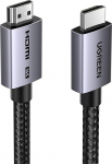 UGREEN HDMI 2.2 kaabel 16K @ 60Hz 8K @ 240Hz 4K @ 480Hz 96Gbps Ultra High Speed eARC HDR10+ VRR ALLM Dolby Vision HDCP 2.3 &uuml;hildub PC, s&uuml;learvuti, monitor, PS5, PS4, Xbox Series X S (2M)