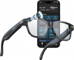 OBEST Gafas Bluetooth de sol inteligentes with c&aacute;mara 1080P, smart glasses gafas with grabaci&oacute;n de foto/video/audio, asistente de voz AI, traducci&oacute;n en tiempo real y telefon&iacute;a Bluetooth
