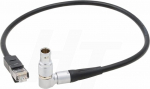 HangTon Teradek COLR Cat5e Ethernet RJ45 kaabel Alexa Mini kaamerale 10-poolse &uuml;hendusega (40 cm, t&auml;isnurkne 10-poolne)