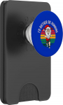 Lustiger Weihnachtsmann Laufender Love Runner Holiday Run PopSockets PopWallet f&uuml;r MagSafe