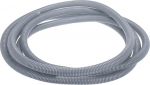 QUARKZMAN Geteiltes Kabelkanalrohr 1"(23mm) ID 20FT(6m) Kabelkanalrohr Hitze- Und K&auml;ltebest&auml;ndig -40F Bis 257F Kunststoff Flexibles Kabelkanal Kabel Schutz F&uuml;r Elektrische Kabel Grau