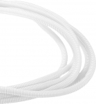 DMiotech 20ft Kabelschlauch Geteiltes Rohr 3/8 Zoll Kabel Schutz F&uuml;r B&uuml;ro Zuhause Garten Aus Flexiblem PE Kunststoff Wei&szlig;
