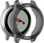 Disscool Garmin Vivoactive 4S TPU &uuml;mbris, pehme TPU &uuml;mbris Garmin Vivoactive 4S musta v&auml;rvi jaoks