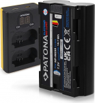 PATONA Platinum NP-W235 kaamera aku (2600 mAh) USB Dual LCD 1888 - (sisend USB-C v&otilde;i Micro USB)