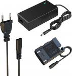 HYCTP ACK-E6 Power Supply Adapter Kit, DR-E6 Dummy Battery Replace Canon LP-E6/LP-E6N/LP-E6NH Battery, for Canon EOS R, R5, R6, R7, 5D Mark III IV, 6D, 7D, R6 5D 6D 7D Mark II, 90D 80D 70D Camera