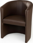 H&S Cocktail Chair Design Brown Armchair Club Chair Lounge Chair Club Furniture Club Furniture Office Chair Practice Furniture Faux Leather k&otilde;igi ruumide jaoks