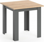 Vicco Karlos Goldkraft Tammepuust s&ouml;&ouml;gilaud 80 x 80 cm Sobib 2-4 inimesele s&ouml;&ouml;gisaaliks