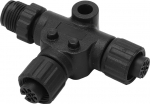 NMEA 2000, N2K T-liitmele, NMEA 2000 T-liitmele 3 portiline 5-poolne M12 keermega IP67 veekindel Garmini v&otilde;rkudele