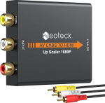Neoteck RCA to HDMI Converter Alloy 1080P Mini RCA Composite CVBS AV to HDMI Video Audio Adapter toetades 720P/1080P