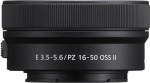 Sony E PZ 16-50mm F3.5-5.6 OSS II Compact APS-C Standard Power Zoom Lens, Suitable for A6700, A6600, A6400, A6100, ZVE10, E-Mount (SELP16502)