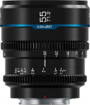 SIRUI Night Walker 55 mm Cine Lens with Manual Focus, T1.2 Large Aperture Lens and S35 Frame Prime Lens for M4/3 Mount for BMPCC4K, GH5II, GH6, Z Cam (MS55M-B, MFT Mount, Black)