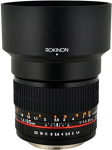 Rokinon 85MAF-N 85mm F1.4 asf&auml;&auml;riline objektiiv Nikoni jaoks automaatse kiibiga (must)