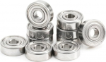 1 ST&Uuml;CKE 604 ZZ Lager 4x12x4mm 10 ST&Uuml;CKE 604ZZ RS 2RS Handst&uuml;cklager for Starke Industriemotoren Hohe Geschwindigkeit(F604rs Black Seal)