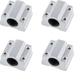 4PCS lineaarjuhi liugur, laagri liugur, mida kasutatakse DIY projektidele, CNC, 3D printimine (suurus : SCS25UU)