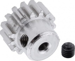 Modulaarne hammasratas, mootori hammasratas, 1 tk 0,7 moodul 15 hammast terasest spiraalratas 2,2 mm v&otilde;lli mootori hammasratas 0,7 M 15 hammast spiraalratas 1 / 18 elektriauto mootorratta hammasratta spiraalkoonus (Sliver)