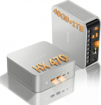 Reatan X8 mini PC, AMD Ryzen AI 9 470 (12C/24T, kuni 5,2 GHz, 86 tops), 48GB DDR5 RAM, 1TB PCIe 4.0 SSD, Radeon 890M, miniarvutid, 4K Quad Display, Dual USB4/HDMI 2.1/DP,WiFi7,BT5.4,O Culink