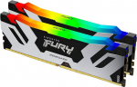 Kingston FURY Renegade KF564C32RSAK2- 96 Black RGB XMP 96GB 6400MT/s DDR5 CL32 DIMM lauaarvuti m&auml;ngum&auml;lukomplekt (2 tk)