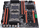Emaplaat LGA 2011-3 DDR4 DIMM M.2 SATA 4Gb/s USB3.0 USB2.0 Dual Socket Desktop emaplaat X99 Studio arvuti m&auml;ngusimulaatorile E5CPU