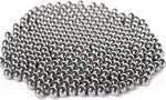 201 roostevabast terasest helmed, t&auml;is kuulid, l&auml;bim&otilde;&otilde;t 2,381 mm - 3 mm, laagri t&auml;psus, lihvimine, roostekaitse, korrosioonikindlus, miniatuurne (2,5 mm x 2000 t&uuml;kki)