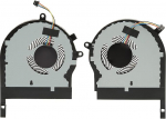 CPU GPU ventilaator, DC 5V 0.5A 4 Pin s&uuml;learvuti ventilaator asendaja ROG TUF Gaming FX504 FX80 FX80G FX80GE ZX80GD FX8Q FX504GD FX504GE 1050 (CPU ja GPU ventilaator)