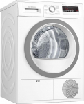 Bosch Series 4 WTH85VWIN Heat Pump Dryer for 8 kg of Laundry, A++, 236 kWh/Year, AutoDry, Anti Vibration Design, Sensitive Drying System, Environmentally Friendly Coolant, White