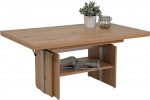 Jerome Monument tammepuust pikendatav ja reguleeritava k&otilde;rgusega kohvilaud 177 x 68 x 53 / 73 cm