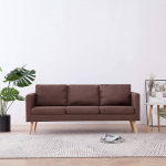MOONAIRY 3-kohaline diivan, P&otilde;randadiivan, Chaise Longue, V&auml;ike diivan, Diivan, Cab diivan, l&otilde;&otilde;gastav diivan, diivanid ja diivanid, elutoa diivan, teismeliste tuppa, pruuni v&auml;rvi kangas.