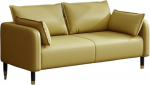 WANJEX Sofas und Couches im italienischen Stil, nicht waschbar, kleines Apartment-Sofa, Wohnzimmer, einfaches Sofa, Doppelsitz, kleines Sofa f&uuml;r Wohnzimmer, Ecke, Schlafzimmer, Salon, B&uuml;ro