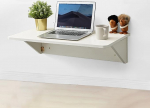 Faltbarer Schreibtisch zur Wandmontage, f&uuml;r kleine R&auml;ume, Massivholz, verschiedene Stile, hohe Tragf&auml;higkeit, platzsparend, f&uuml;r Wohnzimmer, Schlafzimmer, K&uuml;che