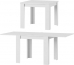 MPS praktiline Saturn k&ouml;&ouml;gilaud, s&ouml;&ouml;gilaud, elutuba, ruut, 90 - 180 x 77 x 90 cm, 4 jalaga pikendatav laud, kaasaegne