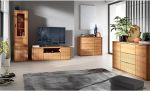 Elutoa m&ouml;&ouml;bli komplekt 4 Lowboard TV Board TV kapp kapp sahtlitega Sideboard Vitriinkapp Modern Oak