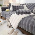 Pluusist diivanikatted 3/2/4/1 istekohale, diivanikatted, hubane, libisemiskindel diivanikate, diivanikatted, L-kujuline, reguleeritav, pestav (v&auml;rv : #24, suurus : 90x210cm/35x82)