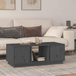 Kohvilaud K&otilde;rvallaud Dekoratsioon Elutoa laud Kohvilaud Hall 110 x 50 x 40 cm Massiivne m&auml;nd Sobib elutuppa magamistuppa kontorisse